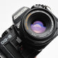 Chinon CG-5 35mm SLR w/50mm f1.9, Sky, strap, UV, + S-250 Flash, Great! Tested