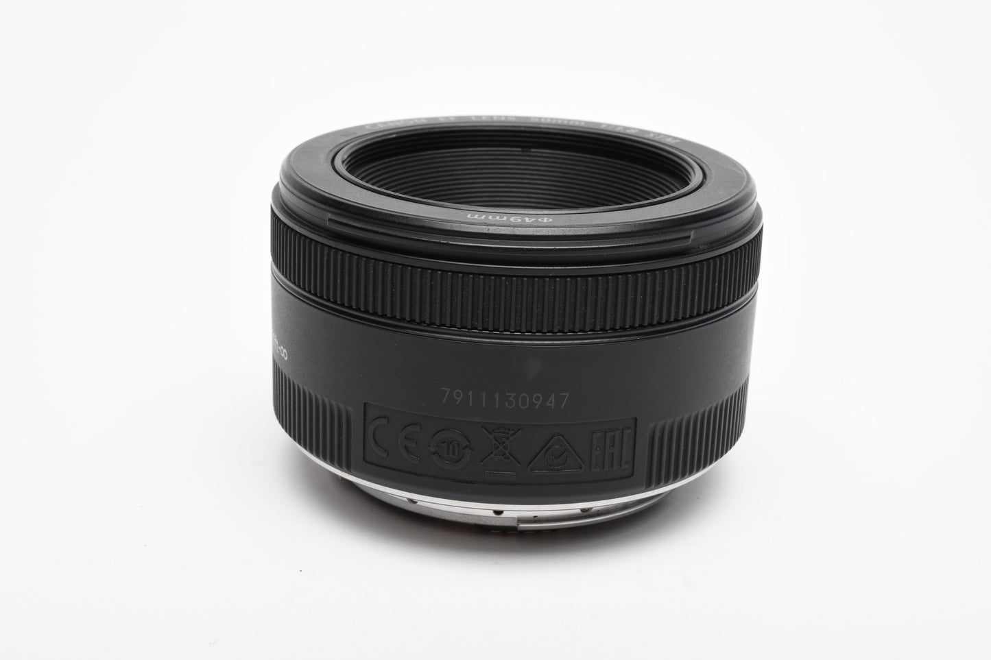 Canon EF 50mm f1.8 STM prime lens, caps, Nice Prime Lens