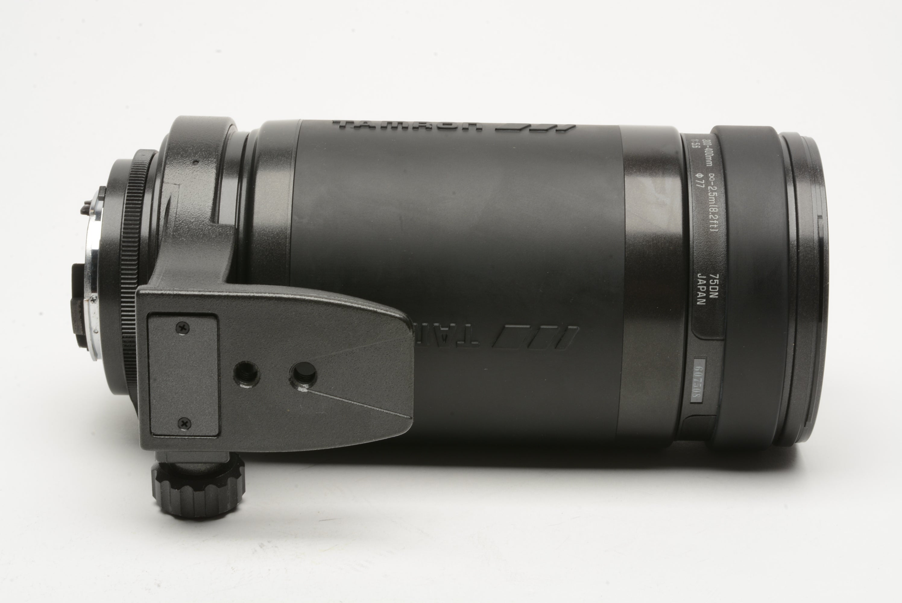 Tamron AF 200-400mm f5.6 LD Model 75DN for Nikon AF, hood+caps+collar