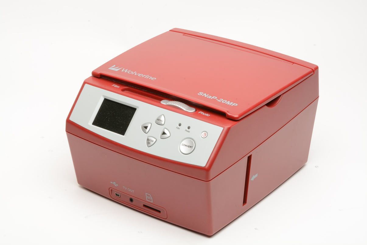 Wolverine Snap-20MP Slide and negative digital converter scanner, film