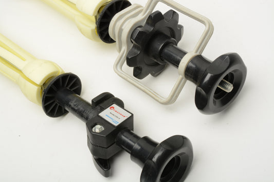 Dynatran set of 2 Expan roll holder rods DSE-6, Good!