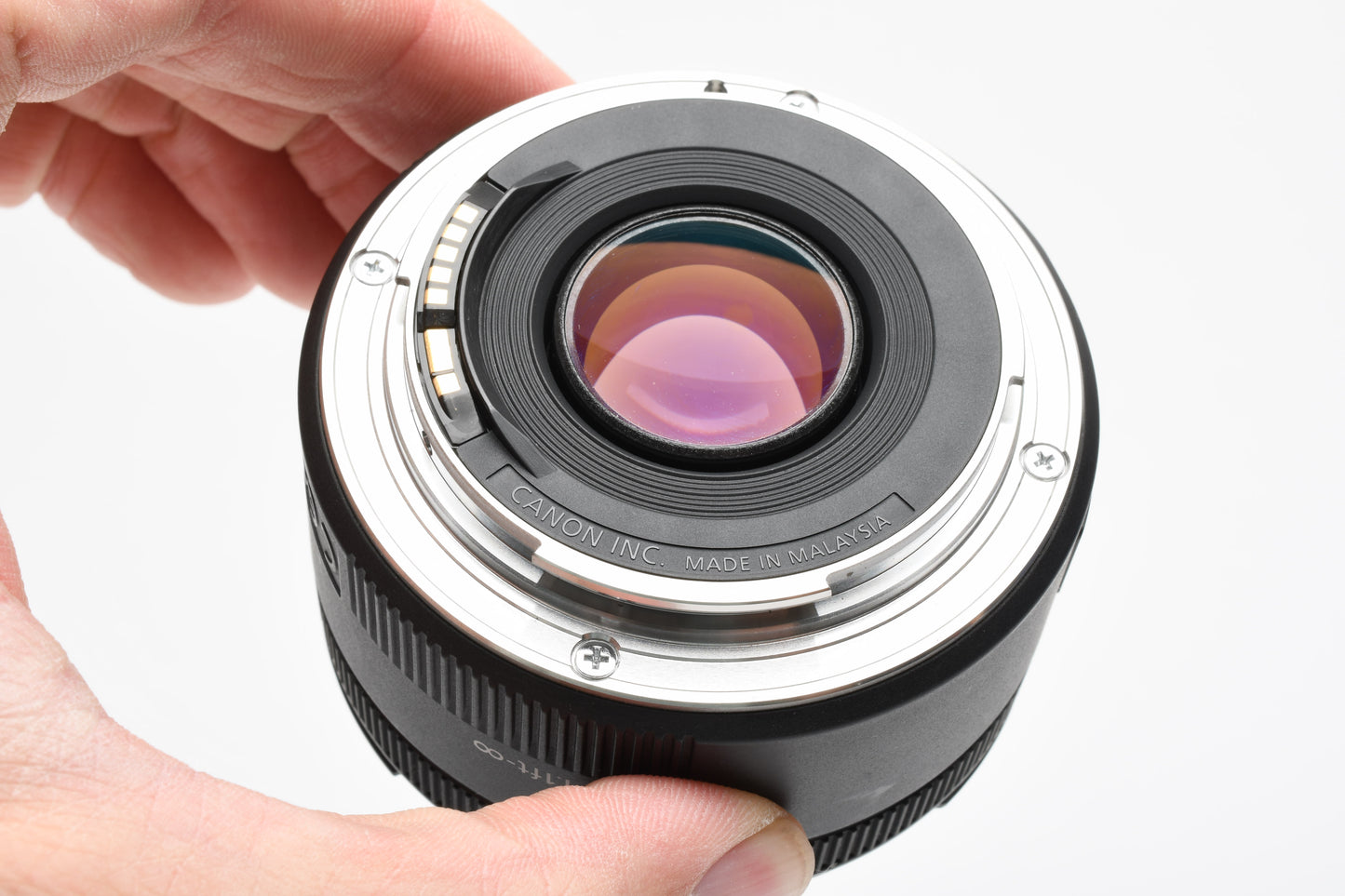 Canon EF 50mm f1.8 STM prime lens, caps, Nice Prime Lens