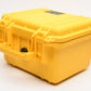 Pelican 1300 yellow case, cut-up foam, Good!