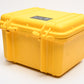 Pelican 1300 yellow case, cut-up foam, Good!