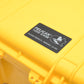 Pelican 1300 yellow case, cut-up foam, Good!