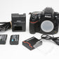 Nikon D800 DSLR body, USA version, batt+charger+USB, only 35K Acts!