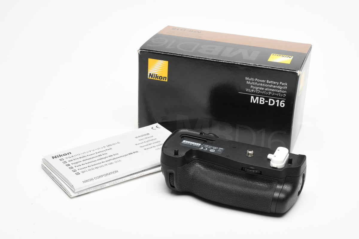 Nikon MB-D16 Battery Grip, Fully tested, Boxed w/Manual