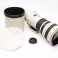Canon EF 500mm f4 L IS USM Telephoto Lens, hood, Tested, Sharp!