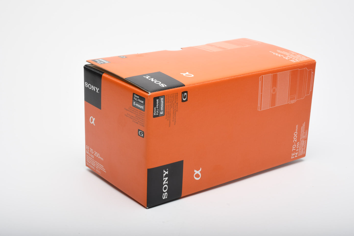 Sony FE 70-200mm f4 G OSS Lens, Hood, Pouch, Box, E-Mount SEL70200G