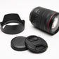 Canon RF 24-105mm f4L IS USM zoom lens, Hood+caps, *Read, Good!
