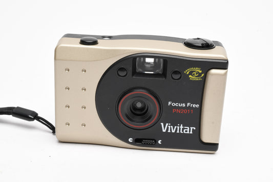 Vivitar PN2011 35mm Point&Shoot Focus Free camera, Tested