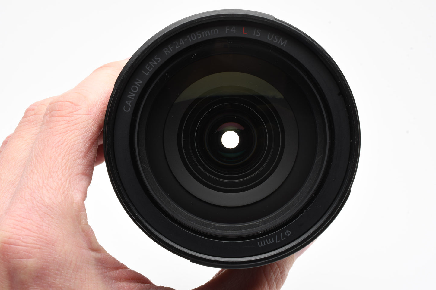 Canon RF 24-105mm f4L IS USM zoom lens, Hood+caps, *Read, Good!