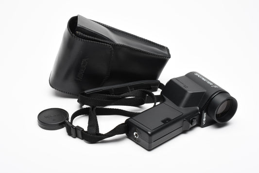 Minolta Spotmeter F Light Exposure Spot Meter in case, tested, Clean!