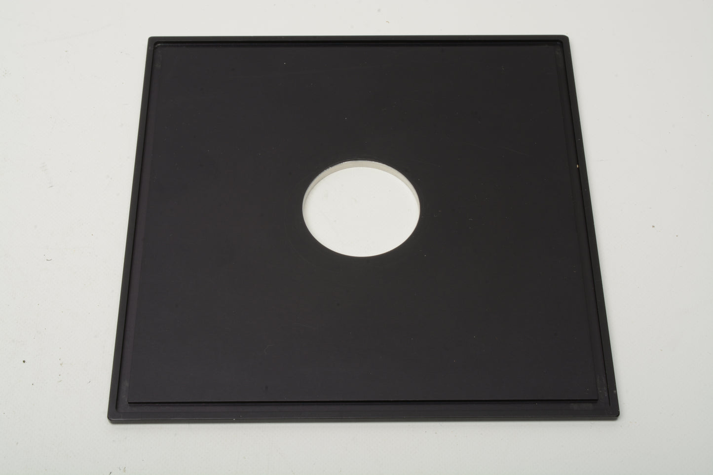 Metal lens board 5.5" square w/ 34.6mm hole (copal #0)