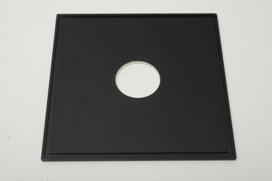 Metal lens board 5.5" square w/ 34.6mm hole (copal #0)