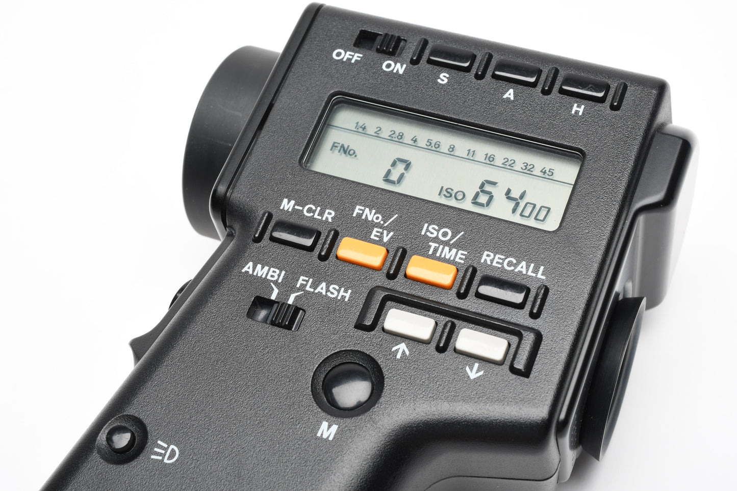 Minolta Spotmeter F Light Exposure Spot Meter in case, tested, Clean!