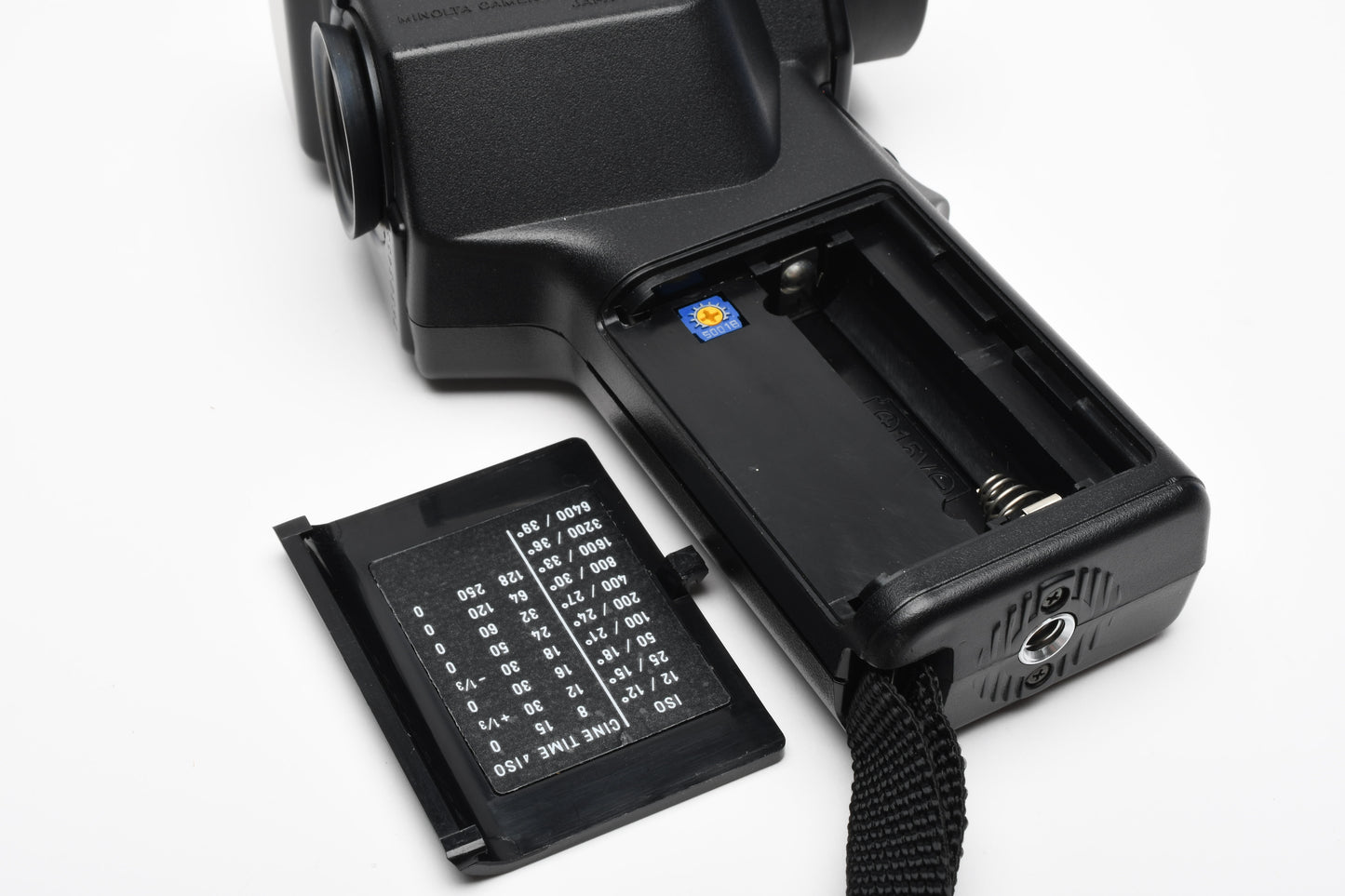 Minolta Spotmeter F Light Exposure Spot Meter in case, tested, Clean!