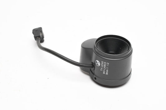 Panasonic TV lens 9mm f1.2 WV-LA9C3, Clean