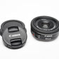 Canon EF 40mm f2.8 STM Macro Pancake lens, DHD UV, Mint-