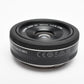 Canon EF 40mm f2.8 STM Macro Pancake lens, DHD UV, Mint-