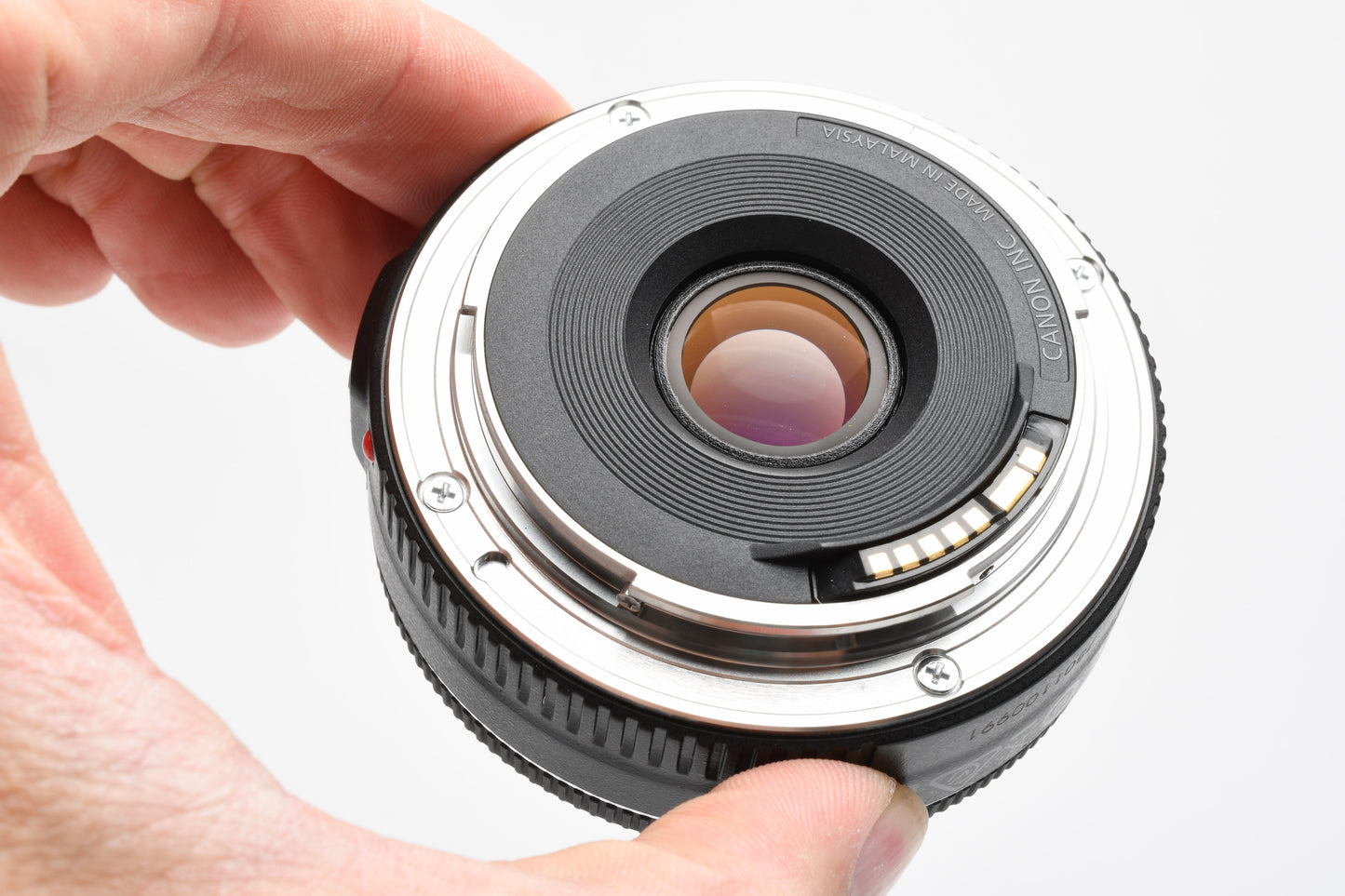 Canon EF 40mm f2.8 STM Macro Pancake lens, DHD UV, Mint-
