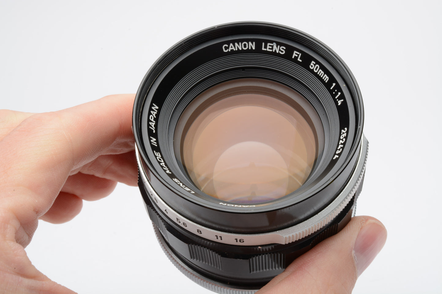 Canon 50mm f1.4 FL Manual Focus Prime Lens - Version 1 , very clean and sharp