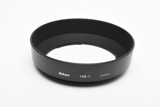 Nikon HB-1 lens hood, Very clean
