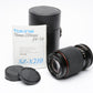 Tokina AF 70-210mm F4-5.6 telephoto zoom lens, Case, caps, clean, Canon FD