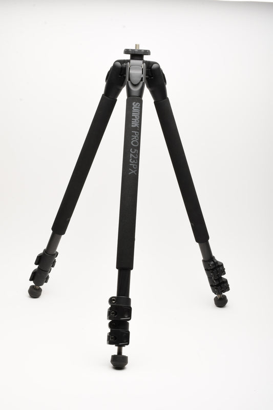 Sunpak Pro 523PX Carbon Fiber Tripod legs only, Nice & Clean