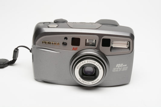 Pentax IQZoom EZY-80 QD 35mm Point&Shoot camera, strap, Nice & Clean, Tested, Boxed