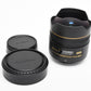 Nikon AF Fisheye Nikkor 10.5mm f2.8G ED DX lens, Caps, Mint-, Great!
