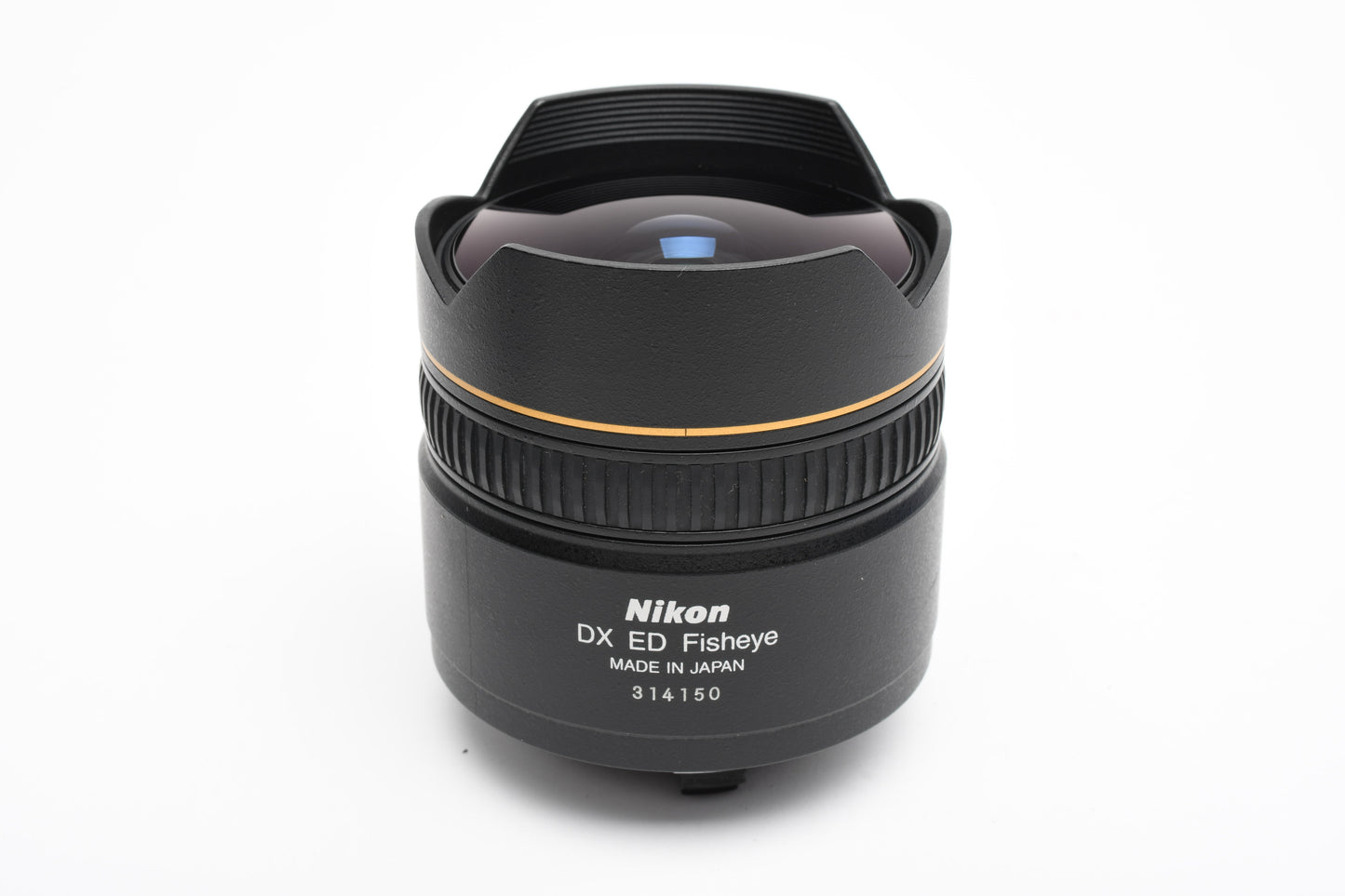 Nikon AF Fisheye Nikkor 10.5mm f2.8G ED DX lens, Caps, Mint-, Great!