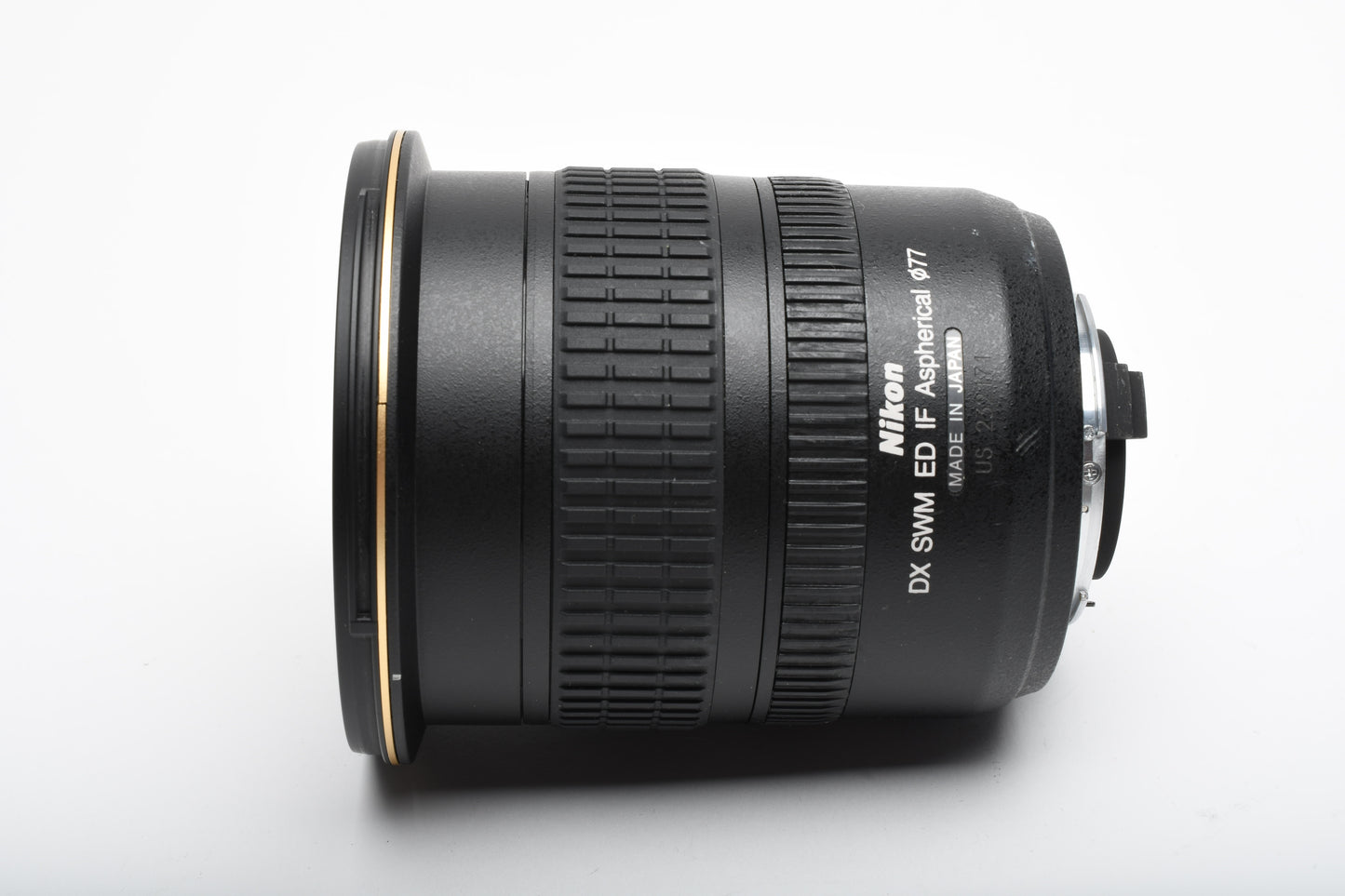 Nikon AF-S Nikkor 12-24mm f4G ED DX w/Caps, Hood, L37c, Nice