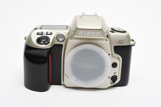 Nikon N60 35mm SLR Body Only, Very clean & Tested + Manual