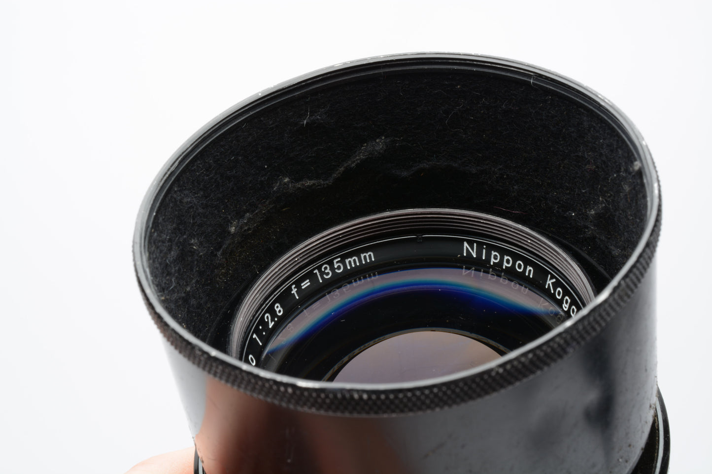 Nikon Nikkor-Q 135mm f2.8 Non-AI lens, bargain, still good, w/Caps