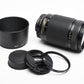 Nikon ED AF Nikkor 70-300mm f4-5.6D zoom lens, Hood+UV+caps, Mint-