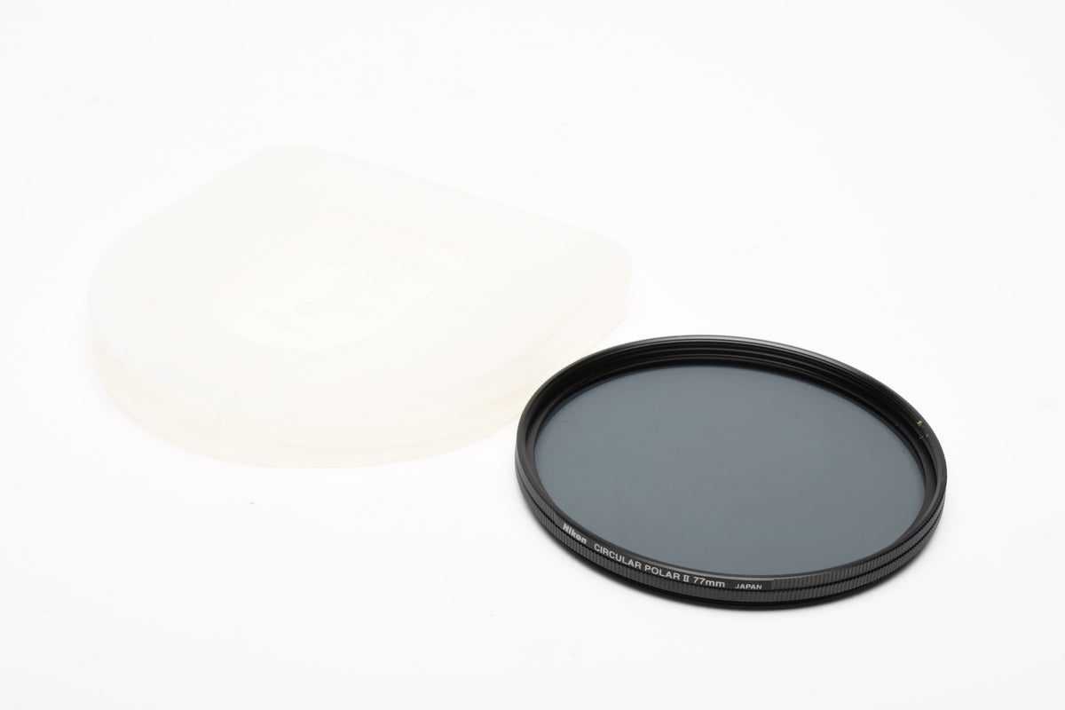 Nikon Circular Polarizing Filter II 77mm Circular Polar II Mint-