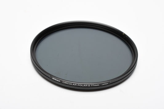 Nikon Circular Polarizing Filter II 77mm Circular Polar II Mint-