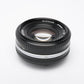 Nikon Nikkor 50mm f1.8 AI-S lens, clean, sharp, great compact prime lens + Caps