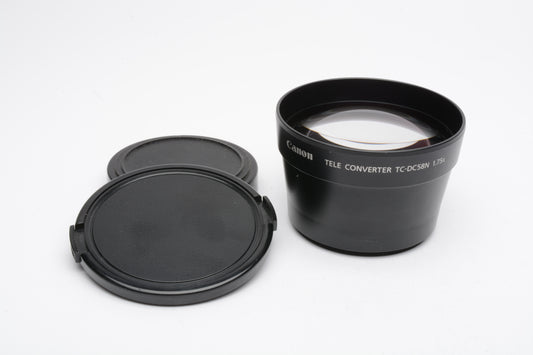 Canon TC-DC58N 1.75x Tele Converter 58mm w/caps