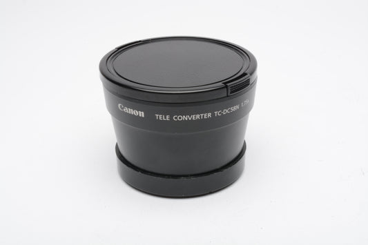 Canon TC-DC58N 1.75x Tele Converter 58mm w/caps