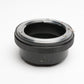 Fotodiox Lens Mount Adapter Nikon (G) to Sony NEX, boxed, Mint-