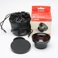 Canon WC-DC52 .7x Wide Converter 52mm w/caps, pouch, box