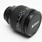 Nikon AF Zoom-Nikkor 24-120mm f3.5-5.6D zoom lens, caps, pouch, Nice