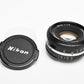 Nikon 50mm f1.8 Series E lens w/caps Chrome pancake prime lens, Nice!