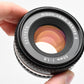 Nikon 50mm f1.8 Series E lens w/caps Chrome pancake prime lens, Nice!