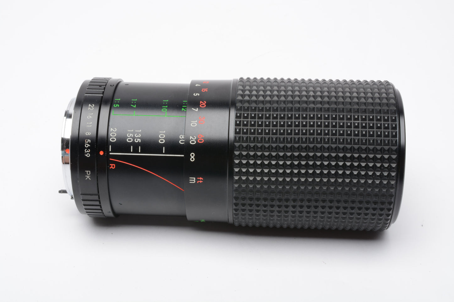 Albinar ADG 80-200mm f3.9 zoom lens for Pentax PK Mount, caps