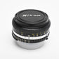 Nikon 50mm f1.8 Series E lens w/caps Chrome pancake prime lens, Nice!