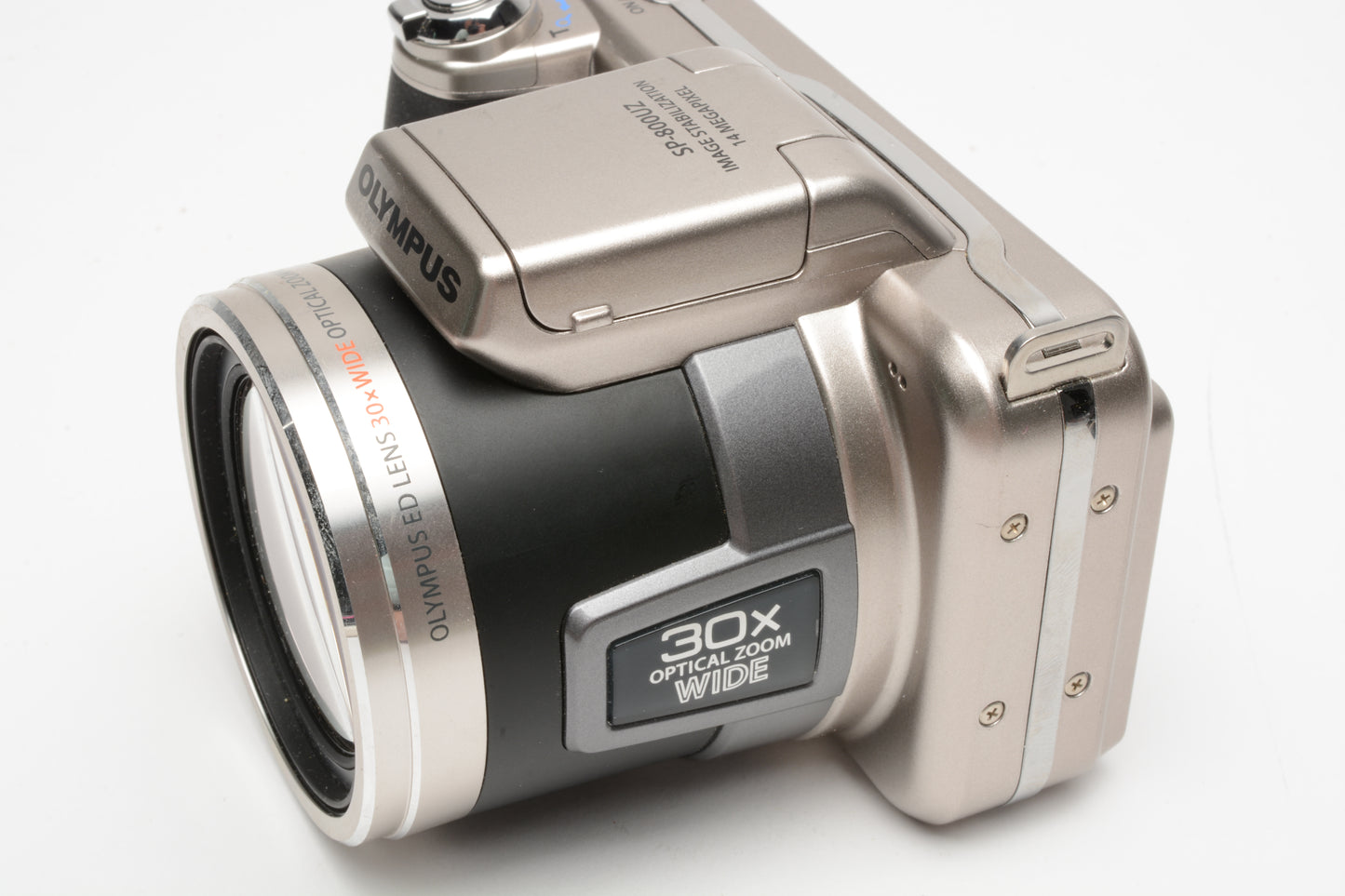 Olympus SP 800UZ 14MP Digital Point&Shoot camera w/30x Zoom, clean, tested