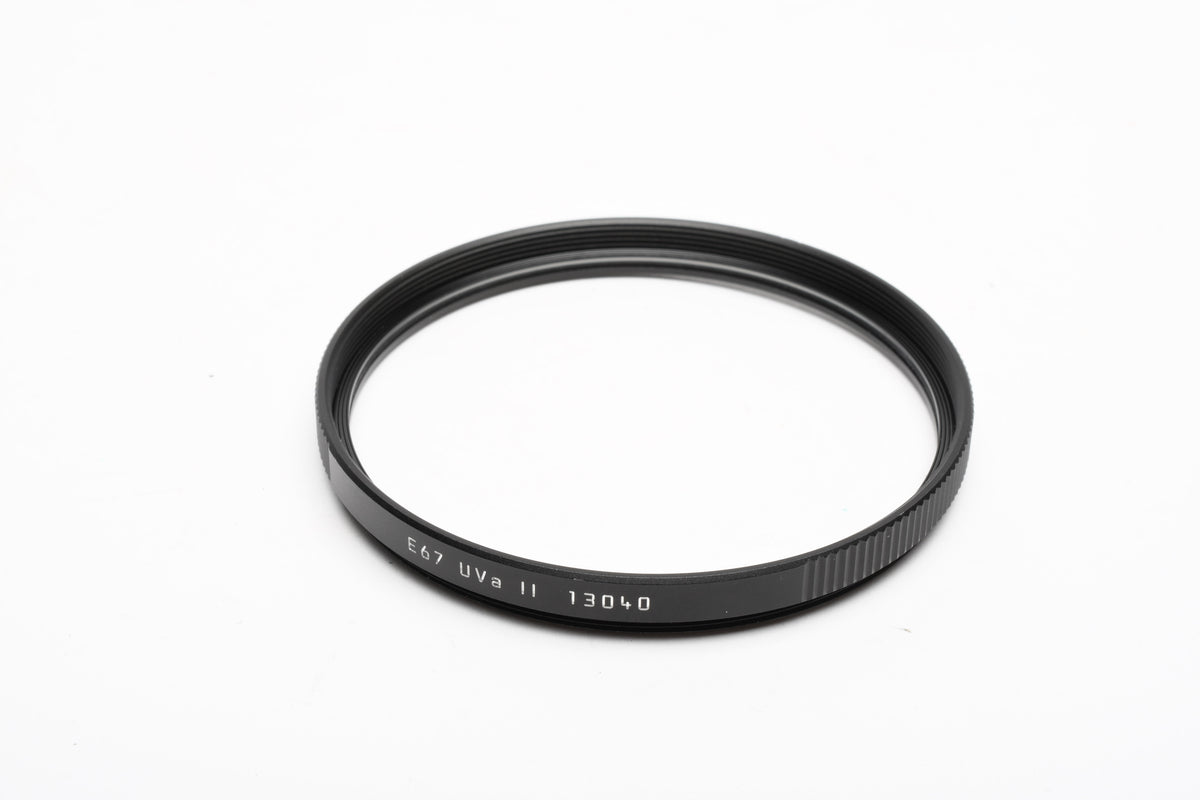 Leica E67 67mm Lens Filter UVa II Protection Filter Black 13040, NIB